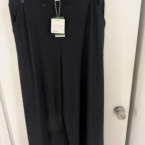 HALARA Elegant Black Wide Leg Pants